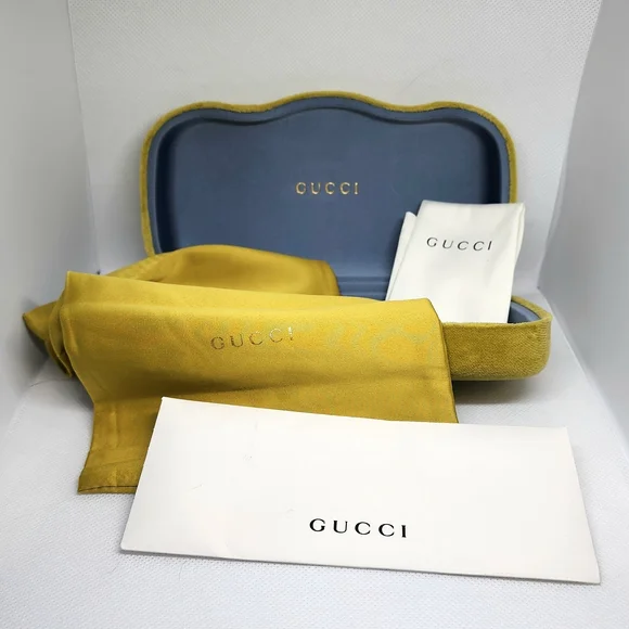 NEW AUTHENTIC Gucci GG1545S Blue Sunglasses With Case display picture 2